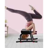 Headstand Yoga Bench with Padded Support for Inversion Training