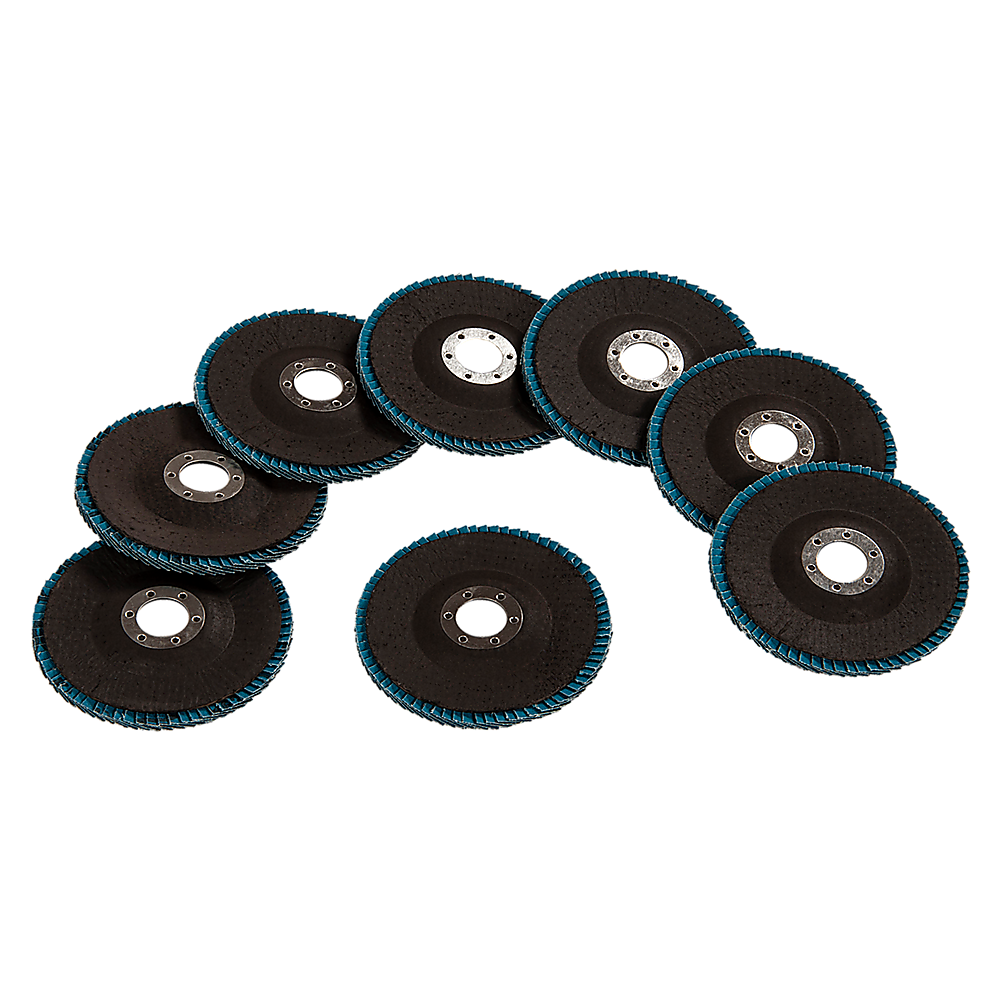 40 Grit Zirconia Flap Discs 4.5in 40 Pack for Angle Grinder Grinding