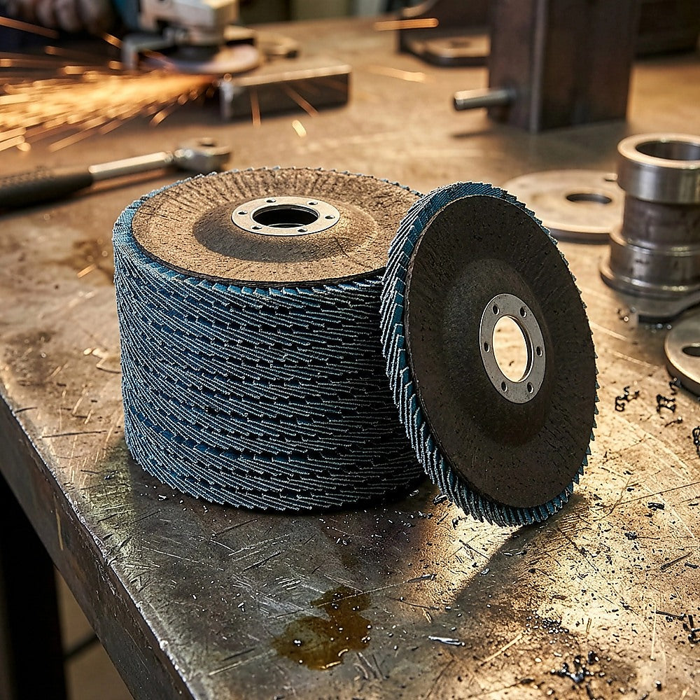 40 Grit Zirconia Flap Discs 4.5in 40 Pack for Angle Grinder Grinding