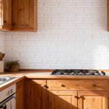 3D Brick Wall Tile Stickers 60x30cm – 50 Pack Peel & Stick Wallpaper