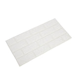 3D Brick Wall Tile Stickers 60x30cm – 50 Pack Peel & Stick Wallpaper