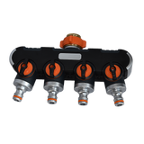 4 Way Hose Splitter Tap Garden Water Irrigation Distributor Valve