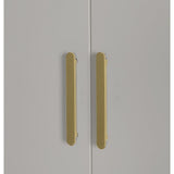 320cm Wardrobe - Gold Handle