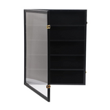 LED Trading Card Acrylic Display Case for 35 Graded Cards Wall Mounted Lockable Frame
