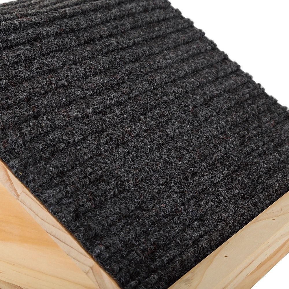 Wooden Pet Ramps with Non-Slip Gentle Slope for Dogs & Cats 2 Pack