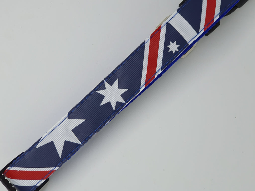 Dog Food: Australia Flag - Aussie Dog Leash - Moondidley Pets 1.2m