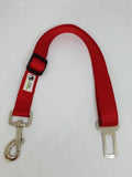 Cat Carriers & Crates: Seat Belt Safety Travel Attachment Connector - Moondidley Pets Red