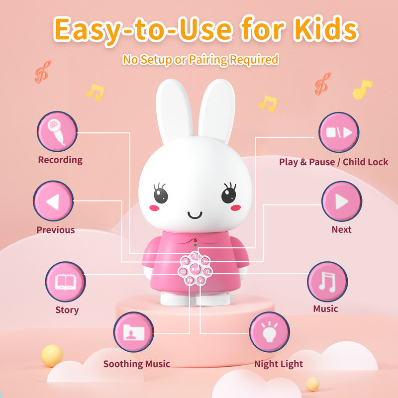 Musical Toys: Alilo Honey Bunny G6 Pink