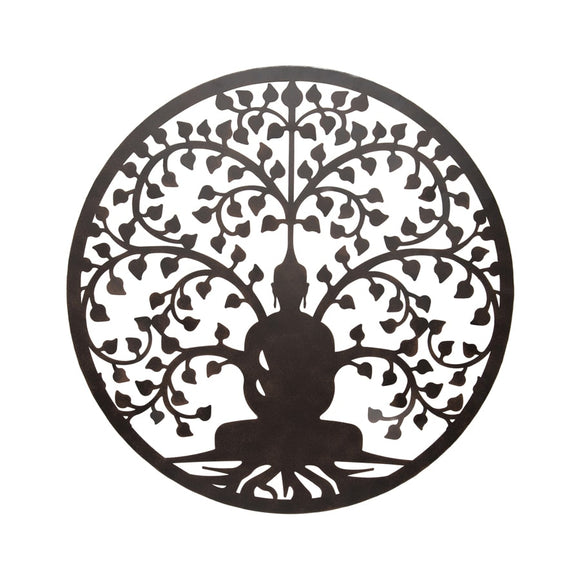 Lasercut Buddha Serenity Wall Art 80cm