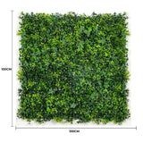 Caravan Accessories: Luxury Spring Sensation Hedge Screen Green Wall Panel UV Resistant 100cm x 100cm