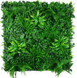 Caravan Accessories: Luxury Green Tropics Vertical Garden/Green Wall UV Resistant 100cm x 100cm