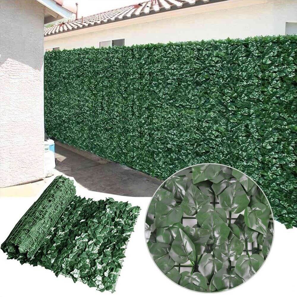 Kitchen & Bathroom DIY: Artificial Ivy Leaf Hedging 3M x 1M Roll (Fake Ivy Roll)