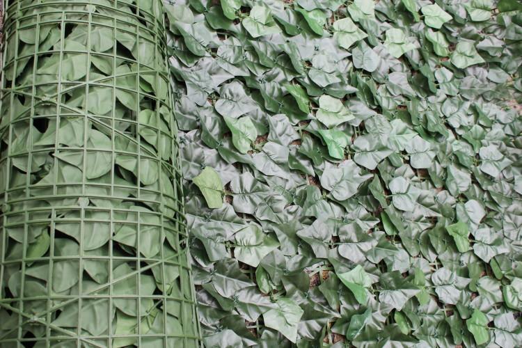 Kitchen & Bathroom DIY: Artificial Ivy Leaf Hedging 3M x 1M Roll (Fake Ivy Roll)