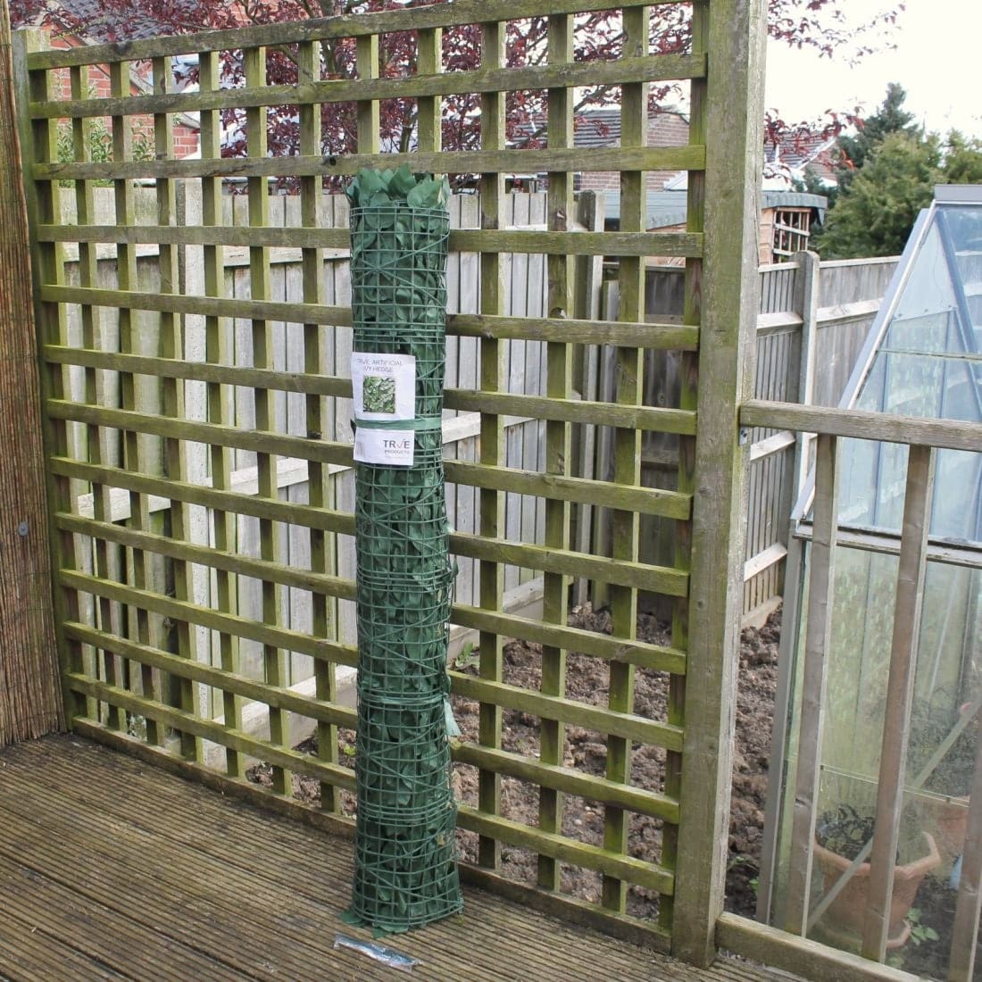 Kitchen & Bathroom DIY: Artificial Ivy Leaf Hedging 3M x 1M Roll (Fake Ivy Roll)
