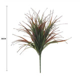 Artificial Flowers & Plants: Artificial Brown Tipped Grass Plant UV Resistant 35cm