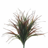 Artificial Flowers & Plants: Artificial Brown Tipped Grass Plant UV Resistant 35cm