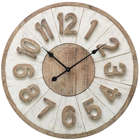 XXL Hamptons Giro Wall Clock 70cm