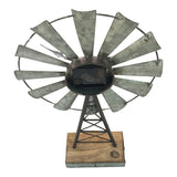 Windmill Table Clock 25x41cm