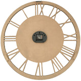 XL Carved Industro Hamptons Wall Clock 60cm