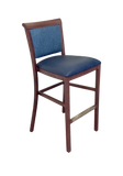 Table & Bar Stools: Hudson Bar Stool Chair 106cm