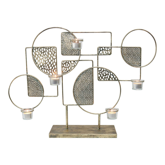 Abstract Hives Statement Candle holder 72cm