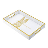 Novelty Gifts: Dragonfly Serving Tray 45cm