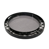 Clothing & Wardrobe Storage: Set 2 Plaid Motif Round Trays 48cm
