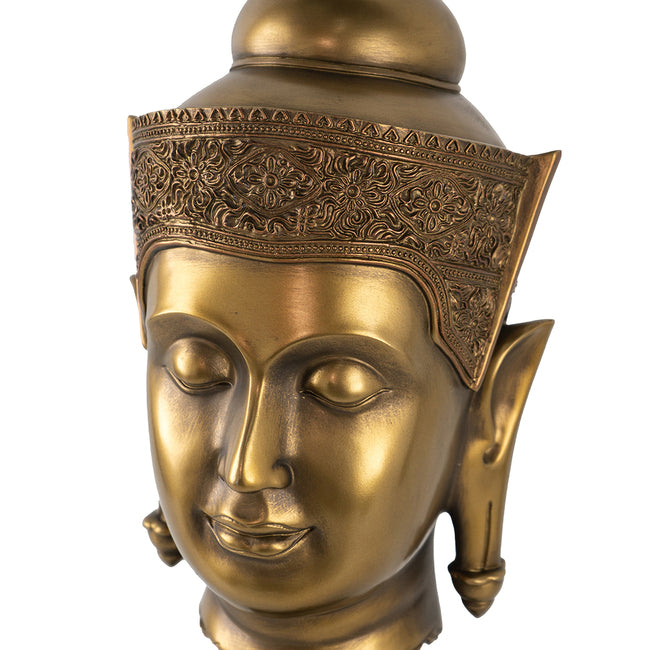 Mannequins: Buddha Statue Head On Stand 60cm