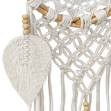 Handcrafted Boho Dream Catcher Leaf-Shaped Tassels 24x70cm