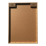 Abstract Balance Wall Print w Oak finish Glass frame 70cm