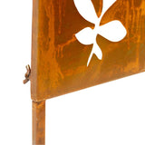 Rust Garden Screen Stake 150cm