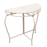Bordeaux Half Round Console Table 70cm