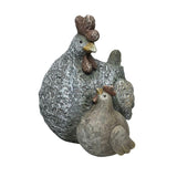 Chook+Baby Planter W  Hole & Plug 33x32cm