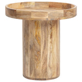 Tropea Mango Wood Side Table 50cm