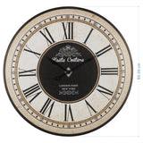 Haute Couture Wall Clock 60cm