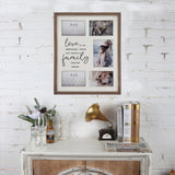 Love Is Family' Wall Hanging Photo Gallery Collage 40x49cm