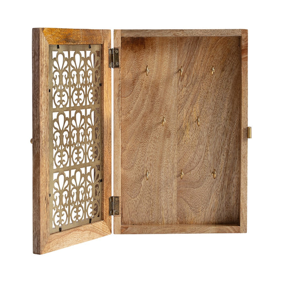 Handcrafted Fleur Keybox 33cm
