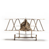 Antique Gold Aeroplane 25cm