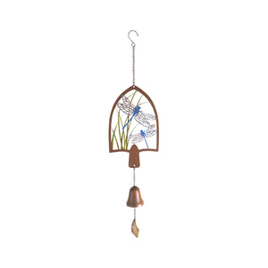 Dragonfly in Arch Hanging Bell 70cm