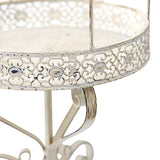 Martinique Arch Planter / Candleholder Cage On Base 22x72cm