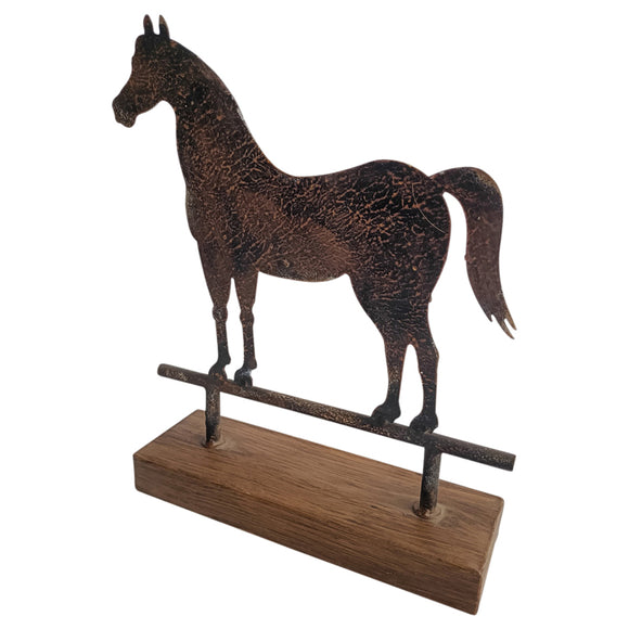Horse Statue on Base 27x30cm