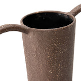 Artisan Aged Vase w Heart Handles 37cm
