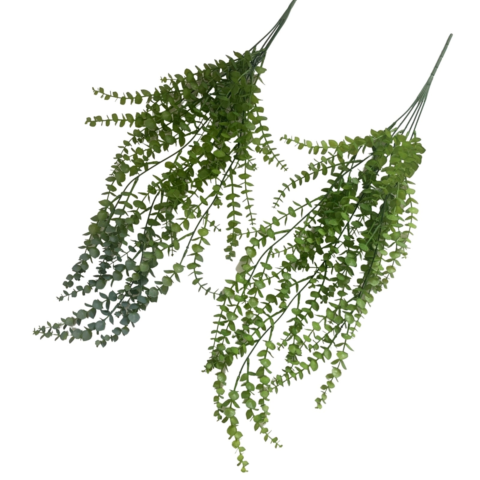 Artificial Hanging Plants: bulk 12 Artificial Hanging Eucalyptus 2 Assort 83cm