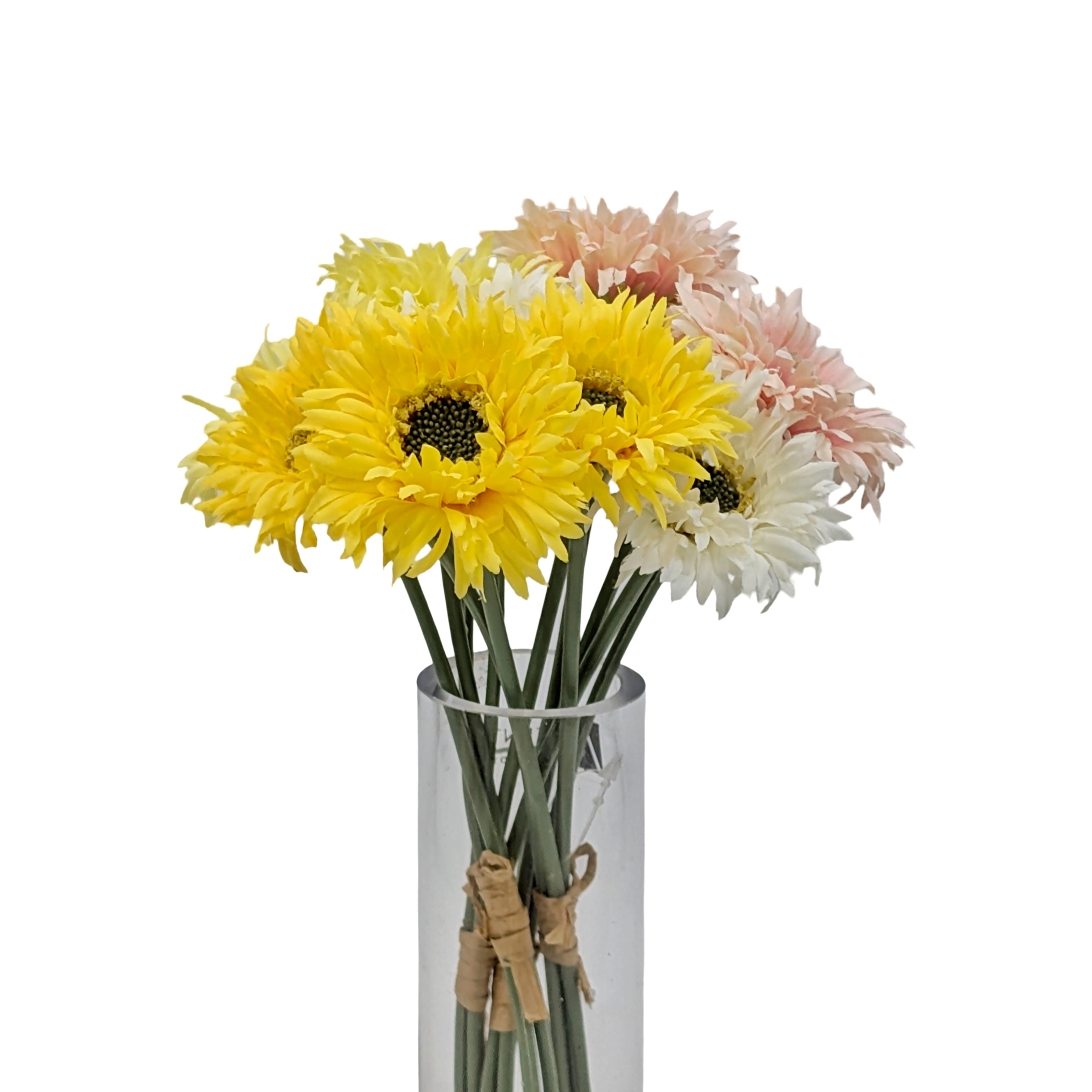 bulk 24 Artificial Small Daisy Bundle 26cm
