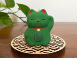 Okimono Lavender Maneki Neko