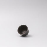 Oven Mitts & Pot Holders: Sake and Tea Cup 6cm Black Matte Flared Glaze