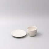 Disposable Cups: Mug 250ml Washed White