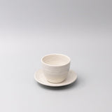 Disposable Cups: Mug 250ml Washed White