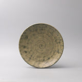 Thick Edge Plate 25cm Washed Fern