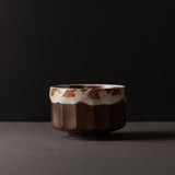 Teas & Accessories: Matcha Tea bowl 11cm Metallic Rust Glaze
